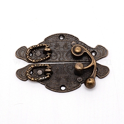 Schnappverschlüsse aus Zinklegierung&nbsp;PALLOY-WH0070-80AB-02
