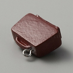 Pendentifs en résine opaque&nbsp;RESI-TAC0002-73I