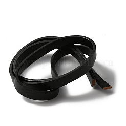 Cordon plat en cuir de vachette&nbsp;WL-WH0003-18A-01