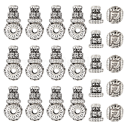 Lega di stile tibetano perline guru 3 foro&nbsp;LS-FIND-TAC0017-34A