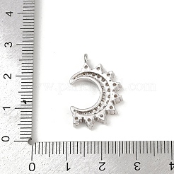 Messing Mikro ebnen Zirkonia Anhänger&nbsp;KK-M322-44P