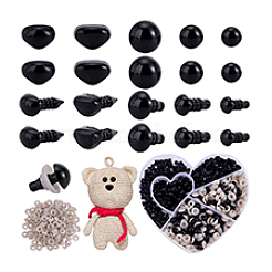 Sets zum Basteln von Puppenaugen und -nasen&nbsp;DIY-WH0888-851D