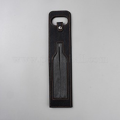 Tragetaschen aus PU-Leder für Weinflaschen&nbsp;ABAG-WH0816-002