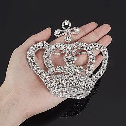 Krone glas strass patches&nbsp;DIY-WH0260-81A