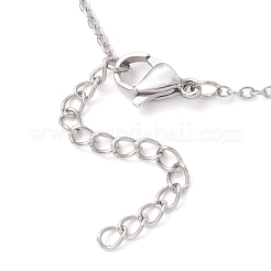 Herstellung von Armbändern aus Edelstahlkabelketten 304&nbsp;AJEW-JB01494
