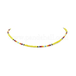 Set di collane di perline di semi di vetro da 4 pz 4 colori per le donne&nbsp;NJEW-TA00053