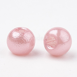 Perles en plastique ABS&nbsp;OACR-Q004-6mm-08