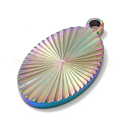 Pendentifs en acier inoxydable 304 avec placage ionique (IP)&nbsp;STAS-D025-05M-02