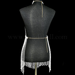 Chaînes de corps sexy en plastique imitation perle&nbsp;WGABBBD-06