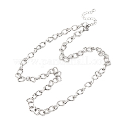 6 mm dicke kubanische Gliederkette aus 304 Edelstahl für Damen&nbsp;NJEW-B145-01P
