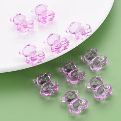 Abalorios de acrílico transparentes&nbsp;MACR-S373-80-B01