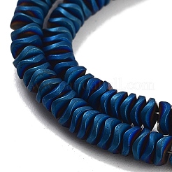 Fili di perline di ematite sintetica non magnetica elettrolitica&nbsp;G-H020-M01-14