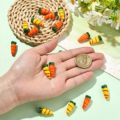 16pcs 2 Farben handgemachte Bunte Malerei-Perlen&nbsp;LAMP-CJ0003-17