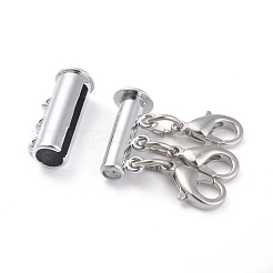 Legierung magnetische Gleitverschluß Spangen&nbsp;LS-X-PALLOY-YW0001-17P