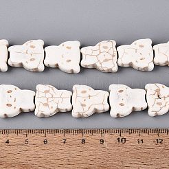 Kunsttürkisfarbenen Perlen Stränge&nbsp;G-N364-11A-01