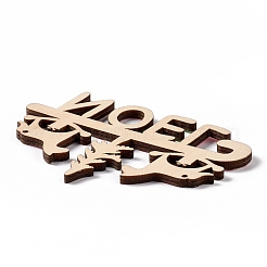 Décoration de noël plaque de porte en bois&nbsp;FIND-H030-14