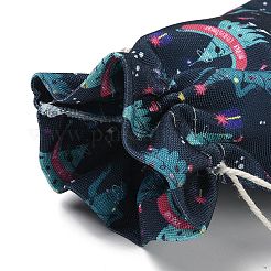Aufbewahrungsbeutel aus Stoff mit weihnachtlichem Motiv&nbsp;LS-ABAG-F010-02C-05