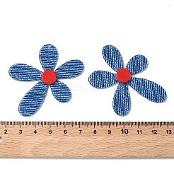 Große Anhänger aus Acryl in Denimfarbe&nbsp;FIND-C088-03