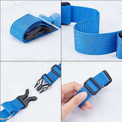 4 Stück verstellbarer Gepäckgurt aus Nylon in 4 Stilen zum Hinzufügen einer Tasche und Gepäckgurte aus Polyester&nbsp;FIND-PH0007-06