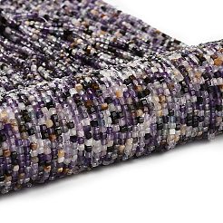 Natürliche lila Fluorit Perlen Stränge&nbsp;G-RM2025-32A-04