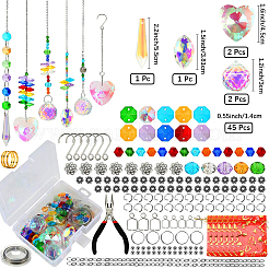 1 Set DIY-Sonnenfänger-Bastelsets&nbsp;DIY-CN0003-26C