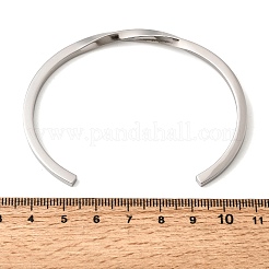 304 Edelstahl-Armreife für Damen&nbsp;BJEW-H644-04P