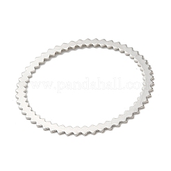 Anelli di collegamento in ottone con placcatura a cremagliera&nbsp;KK-G480-01P