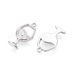 Breloques en acier inoxydable 304&nbsp;STAS-N109-257P