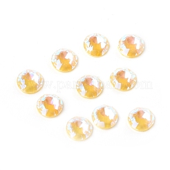 Cabochons de strass en verre&nbsp;RGLA-L024-J07-MI