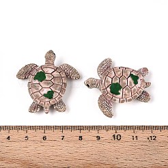 Cabochon in resina opaca tartaruga&nbsp;CRES-T025-35