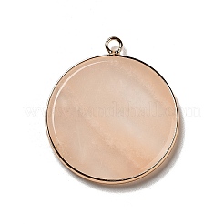 Natürliche rosa Aventurin Anhänger&nbsp;G-A213-01G-03