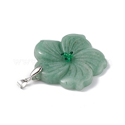 Aventurina verde natural colgantes grandes&nbsp;X-G-B040-01P-06