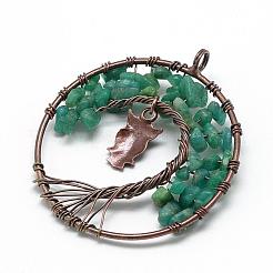 Natürliche chip amazonite große anhänger&nbsp;G-R436-R05