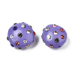 Polymer Ton Strass Perlen&nbsp;RB-S056-27D