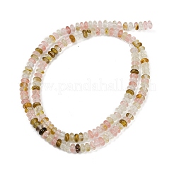 Chapelets de perles de pierre de pastèque en verre&nbsp;G-U026-B02-4mm