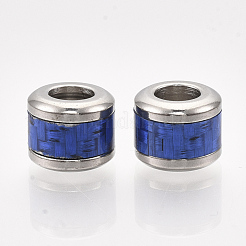 304 Edelstahl-Europäische Perlen&nbsp;STAS-S079-99B-P