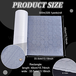 Envoltura de burbujas inflable de plástico PVC de 300 m para embalaje&nbsp;ABAG-WH0045-91