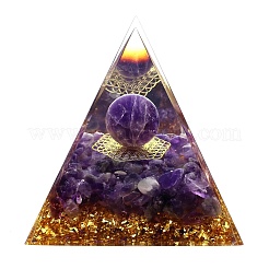 Générateurs d'énergie de résine de pyramide d'orgonite&nbsp;PW-WG53E4D-01