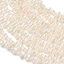 Fili di perle di perle d'acqua dolce coltivate naturali&nbsp;PA-CBABE82-02C