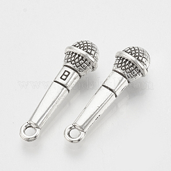 Tibetischer stil Aluminium Anhänger & Charms&nbsp;TIBE-N005-14AS-LF