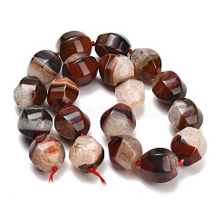 Cuentas de ágata natural hebras&nbsp;GG-L001-G01-02C