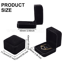 Portagioie in velluto&nbsp;VBOX-WH0003-08