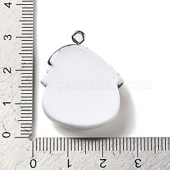 Pendenti in resina opaca&nbsp;RESI-K020-04H