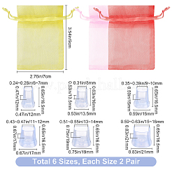 12 Paar TPU-Absatzstopper-Schutz&nbsp;FIND-GF0002-09B
