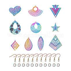 Kits para hacer aretes colgantes DIY&nbsp;DIY-CW0001-06