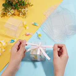 30 Stück quadratische transparente Geschenkverpackung aus Kunststoff&nbsp;CON-NB0002-17