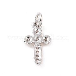 Adornos de latón micropavé de circonia cúbica&nbsp;KK-C012-41P