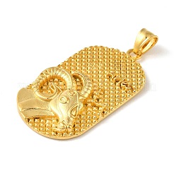 Grands pendentifs en acier inoxydable chirurgical 316l&nbsp;STAS-B059-01G-03