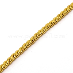 3 Stränge Gold mit geflochtenem Baumwollseil&nbsp;OCOR-WH0073-10