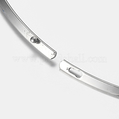 Colliers ras du cou en acier inoxydable 304 résistant au ternissement&nbsp;X-NJEW-F204-01P